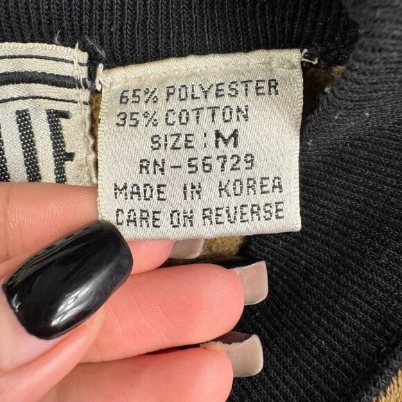 Vintage Gabrielle Club Gabrielle U.S. Air Force Sweatshirt Made in Korea Size M - Picture 9 of 10